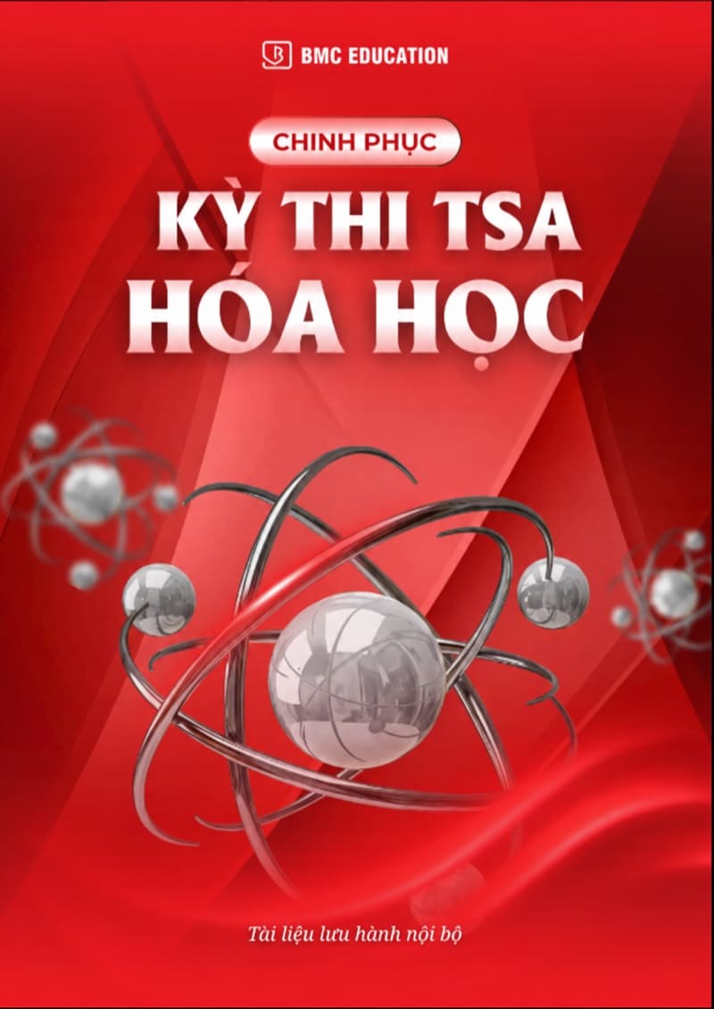 Bìa sách Chinh phục kỳ thi TSA – Hóa học