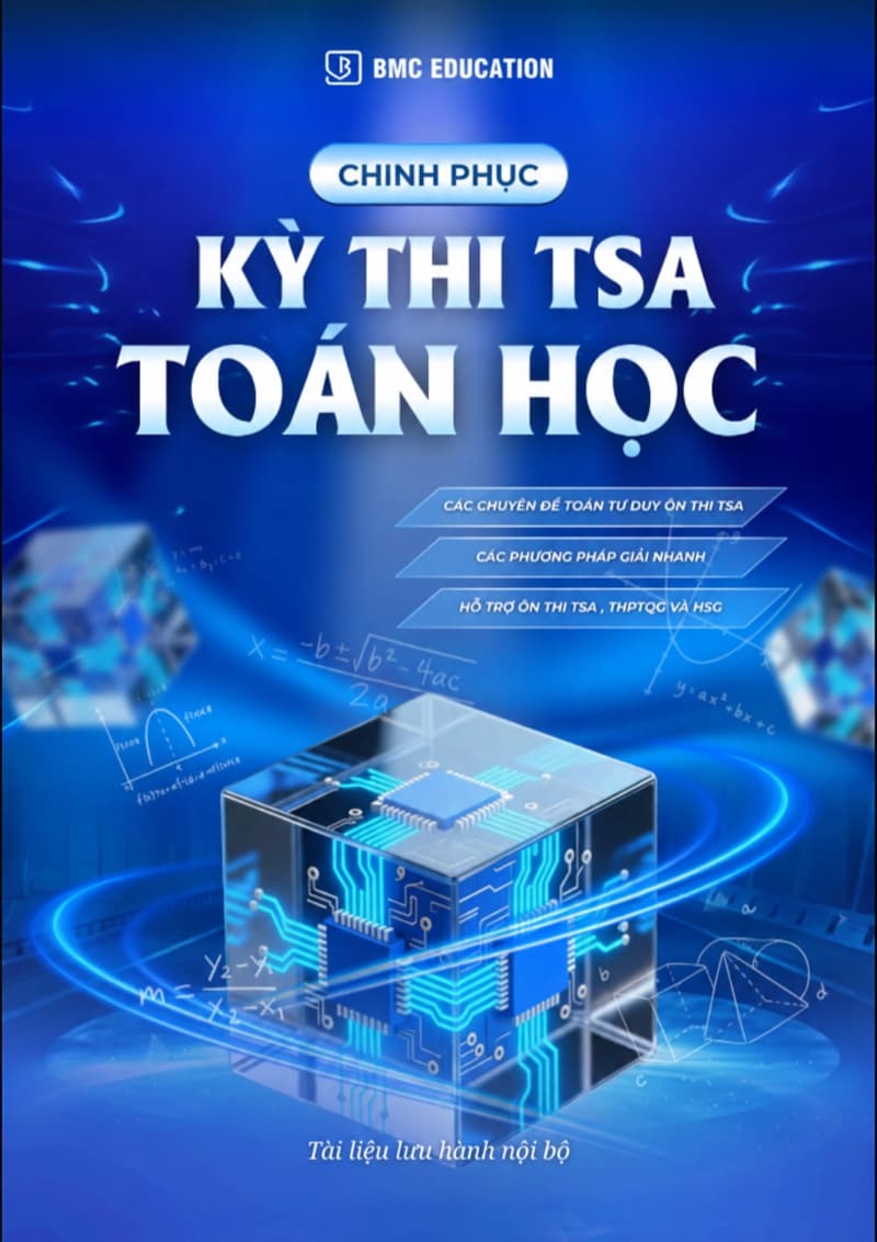 Bìa sách Chinh phục kỳ thi TSA – Toán học